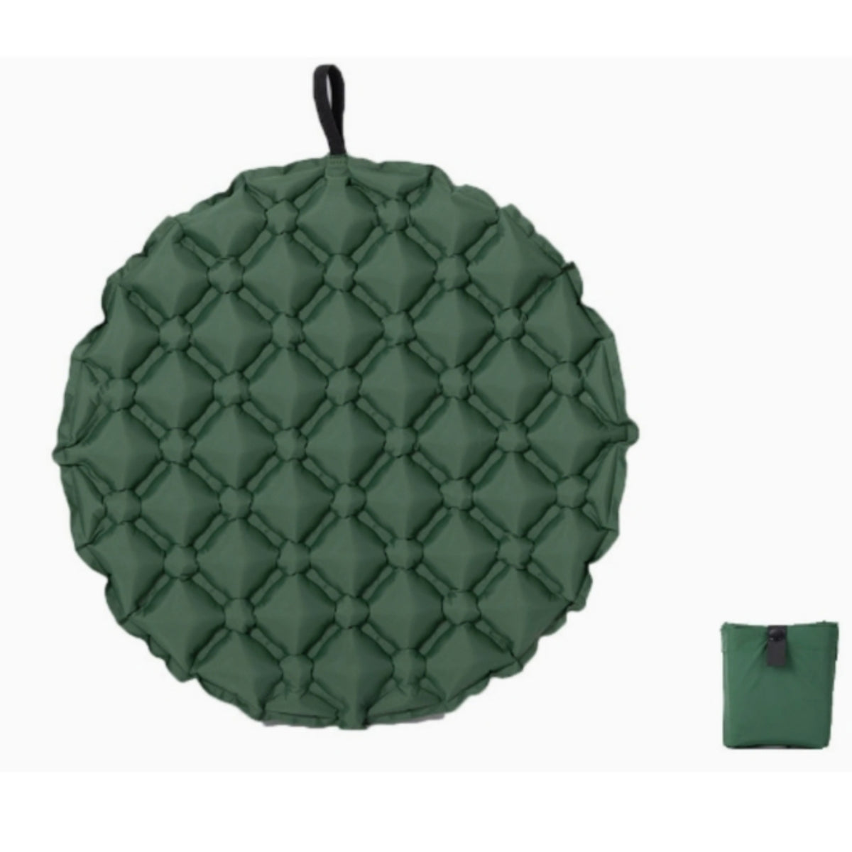 Inflatable Seat Cushion with Pouch Packable Inflatable Seat Cushion Compact Lightweight for Travelers, Travel, Camping