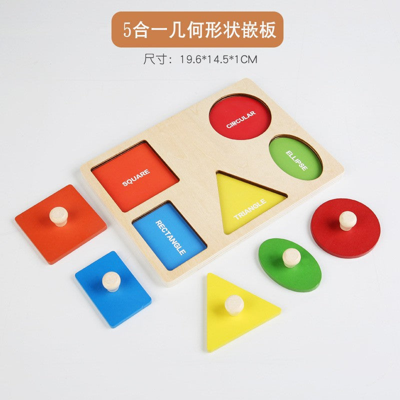 Square 5-in-1 Board