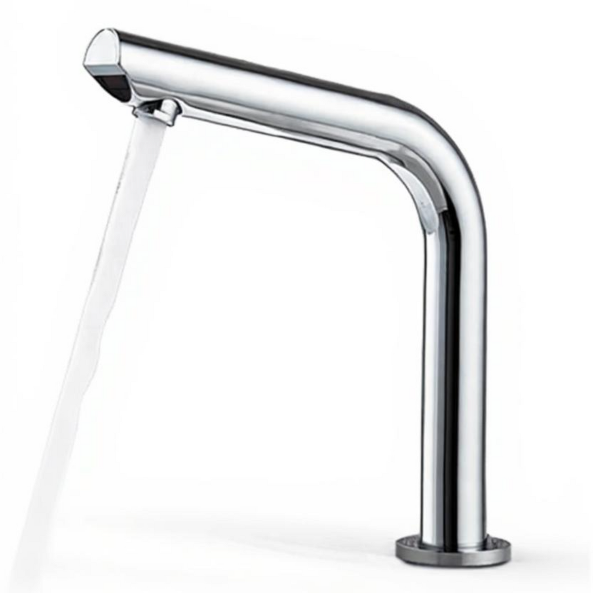 Infrared touchless faucet with mixer
