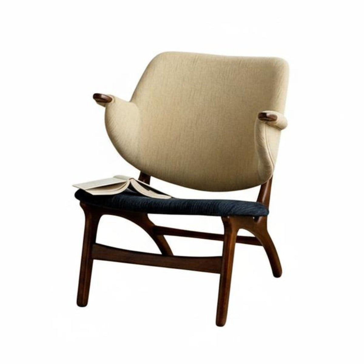 C-Shaped Accent Table Minimalist Household Furniture adaptable for Small Spaces