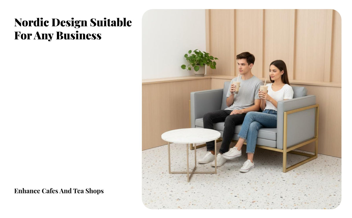 Nordic Design Banquette and Chair Dining Set Modern design Restaurant Seating Padded Chairs Commercial Furniture Space-Saving for Cafe Owners, Bar Proprietors, Event Planners, Coffee Shop, Bistro, Banquet Hall, Kitchen