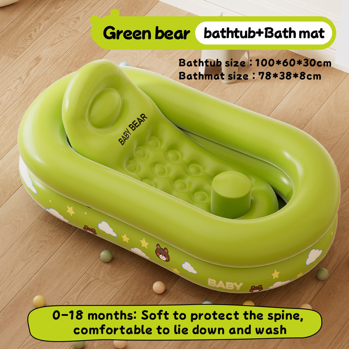 Green / with Mat