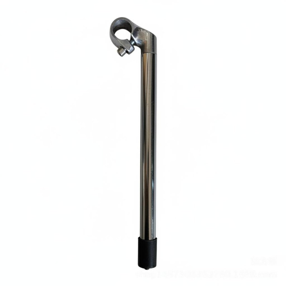 Metal Construction Cycle Gooseneck Stem Silver Finish Bike Handlebar Riser