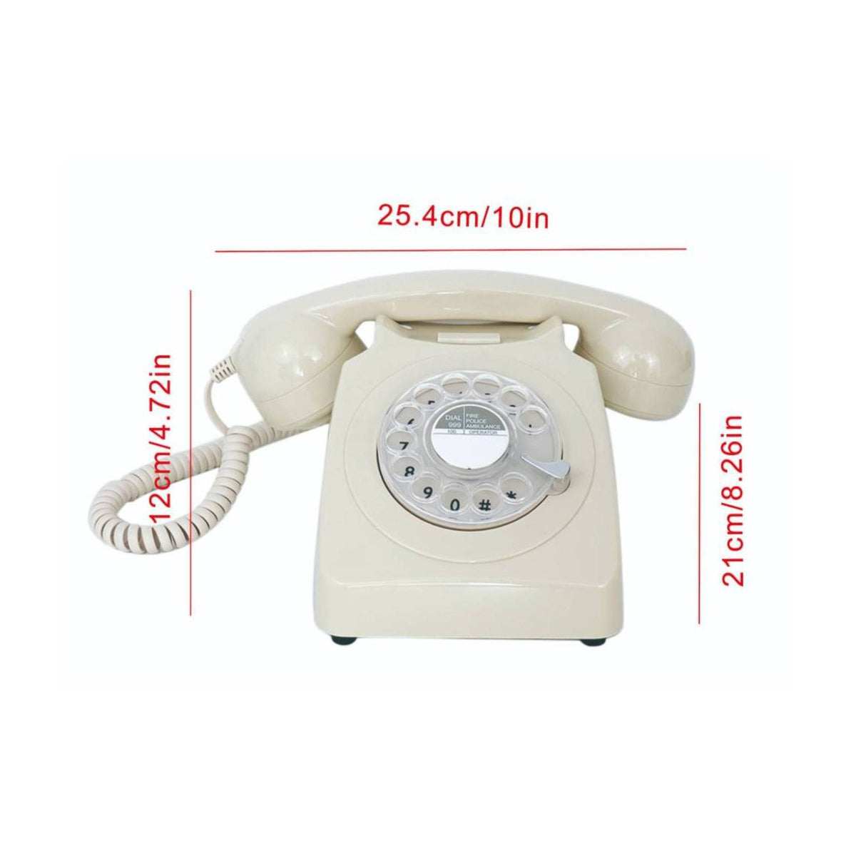 DIY Audio Guestbook Phone Voice Recording Rotary Phone Guestbook Easy to Use for Couples, Brides, Wedding, Party, Event