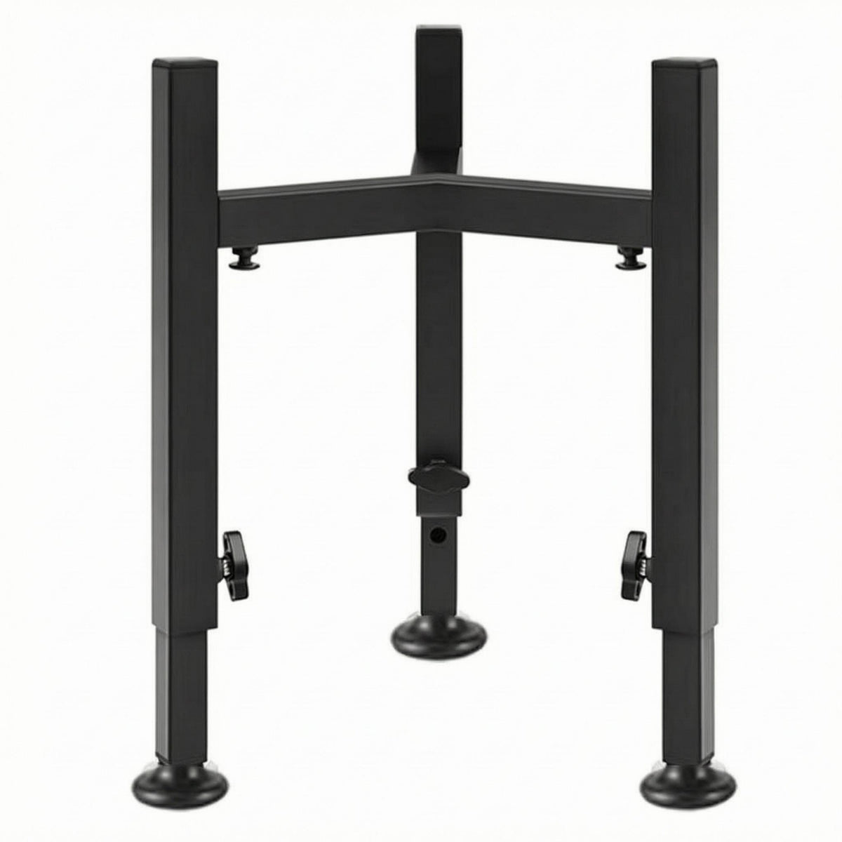 Elevated Feeding Stand Black Adjustable Dog Bowl Simple to Clean to Clean Adjustable Pet Bowl Holder for Dogs