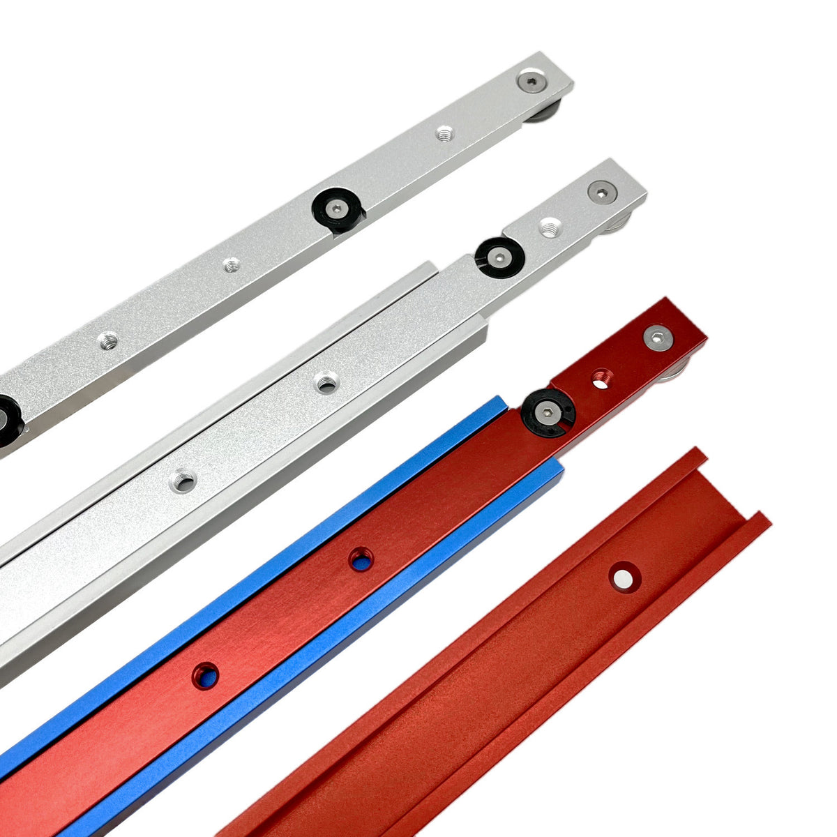 Woodworking Universal T-Slot Slide Bar with Limit Stop for Workbench, 30 Type