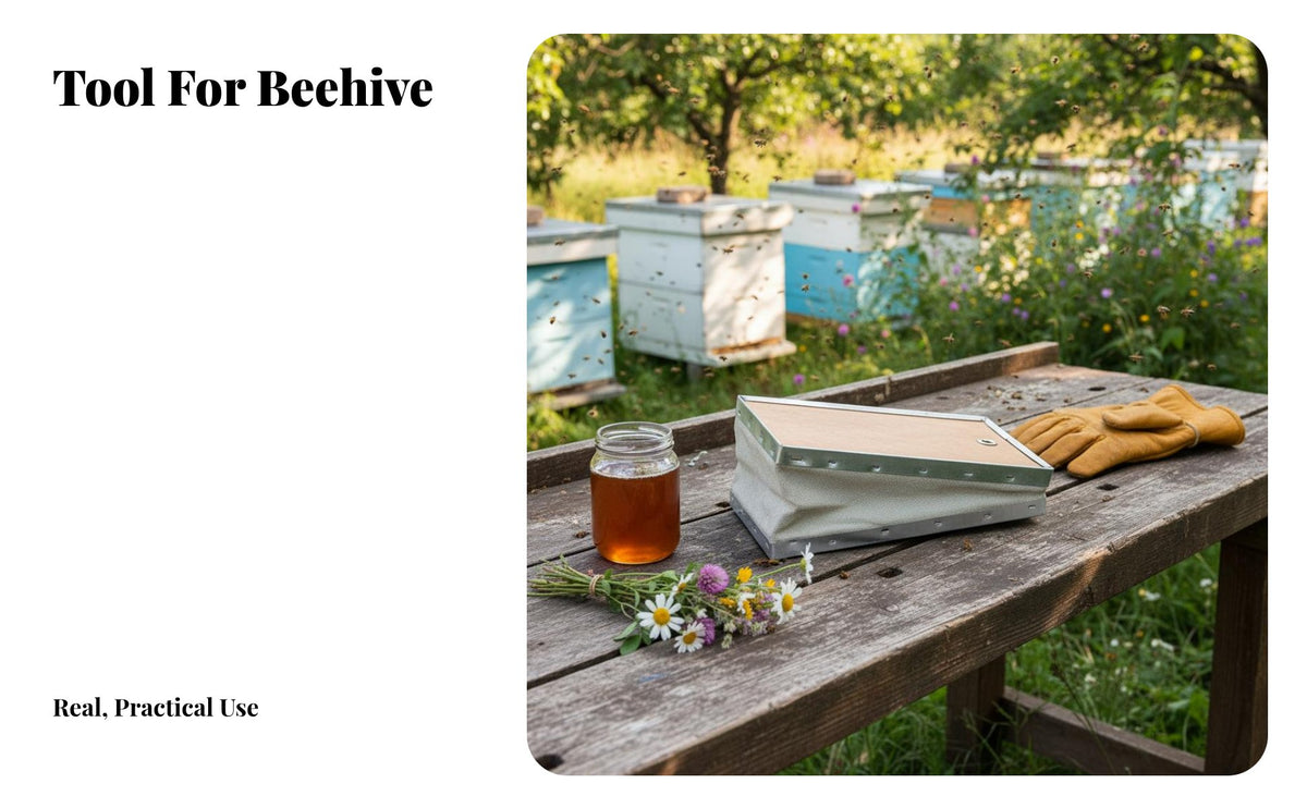 Bee Smoke Apparatus Bellows Material Bee Smoke Apparatus Bellow Portable Wooden Bellows for Beekeepers, Apiarists
