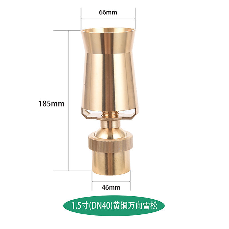 15-inch Brass Swivel