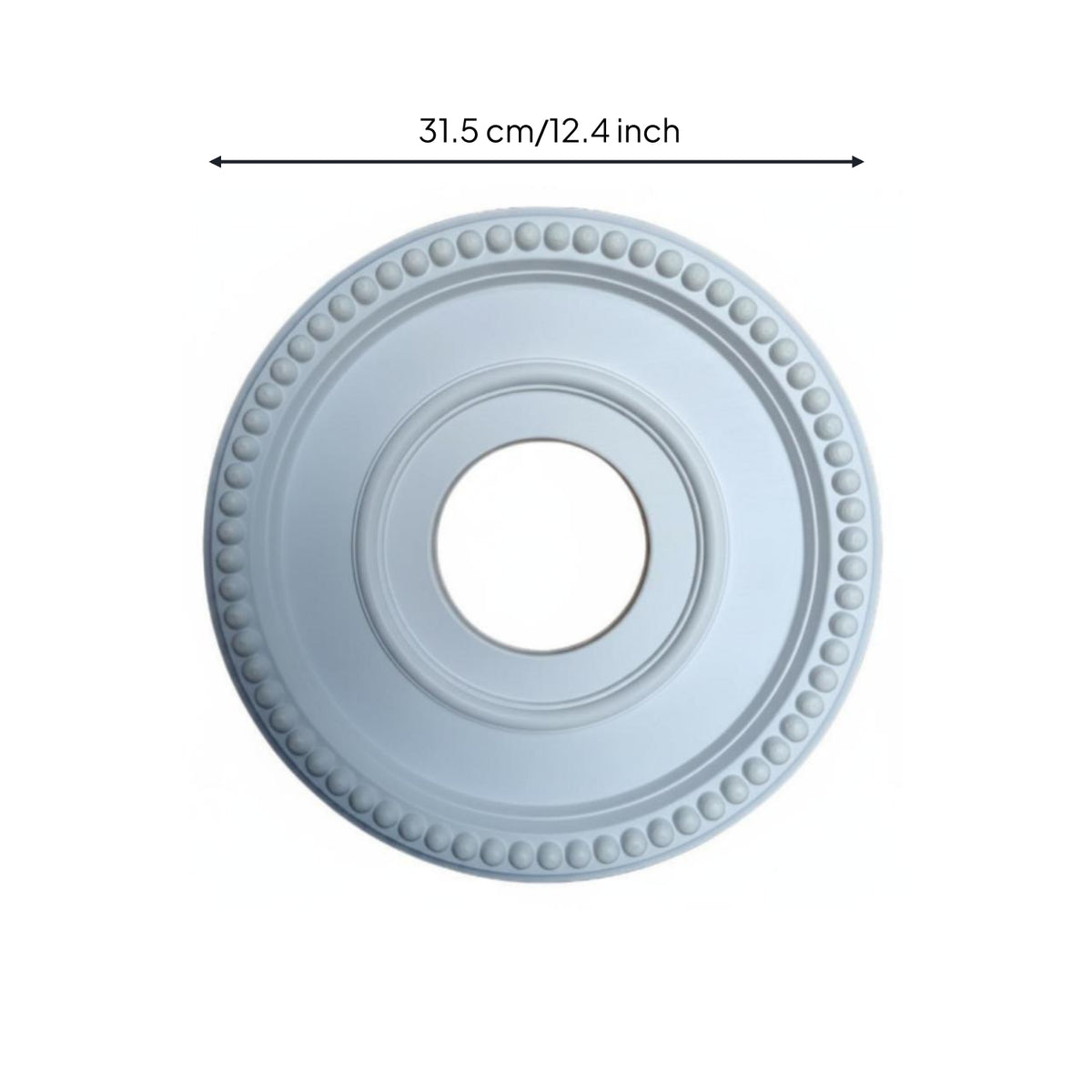 Ceiling Ornamental Disc Beaded Border Home Decor Molded