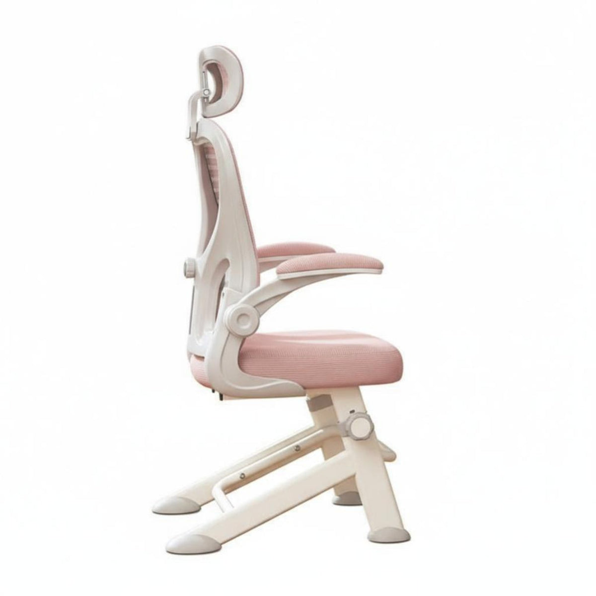 Adjustable Ergonomic Student Chair Spinal Supportrest Desk Seating Stable Base Space-Saving for Students, Children, Writing