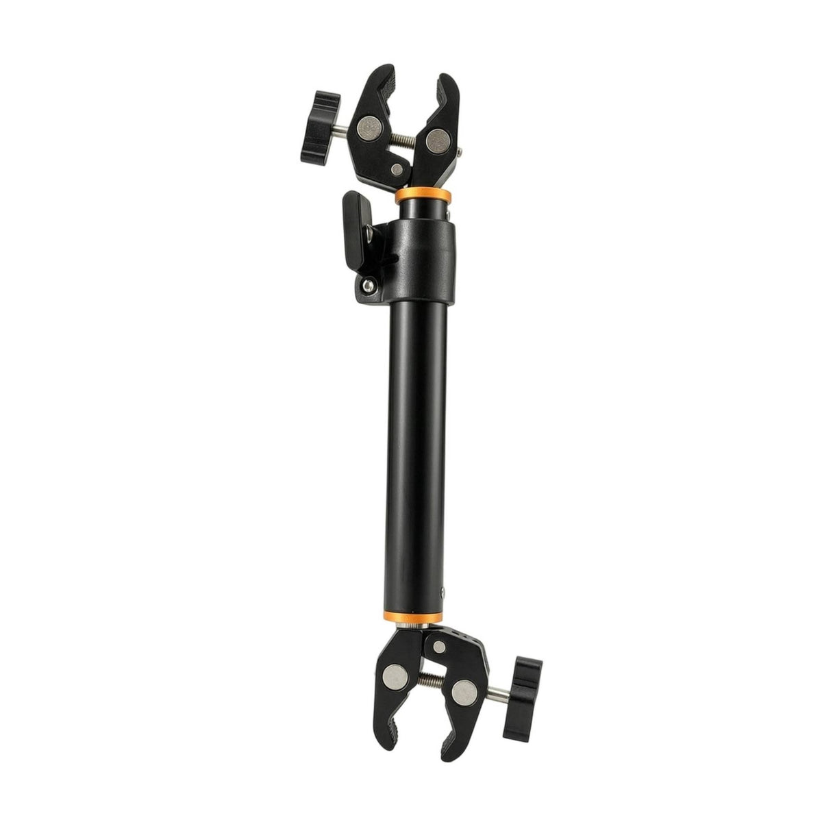 Adjustable Motorcycle Handlebar Clamp Mount Bar Heavy-Duty Motorcycle Phone Mount Rod Quick-Release Handlebar Multi Clamp Bar Short Version for Bicycles