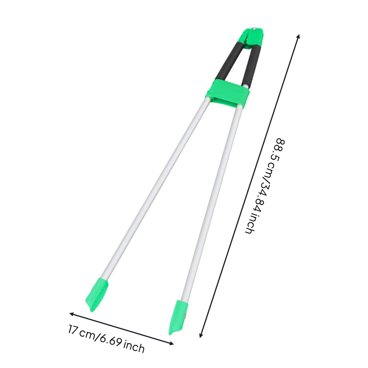 Aluminum Trash Picker Upper Rust-Proof Trash Picker Upper Ergonomic Grip