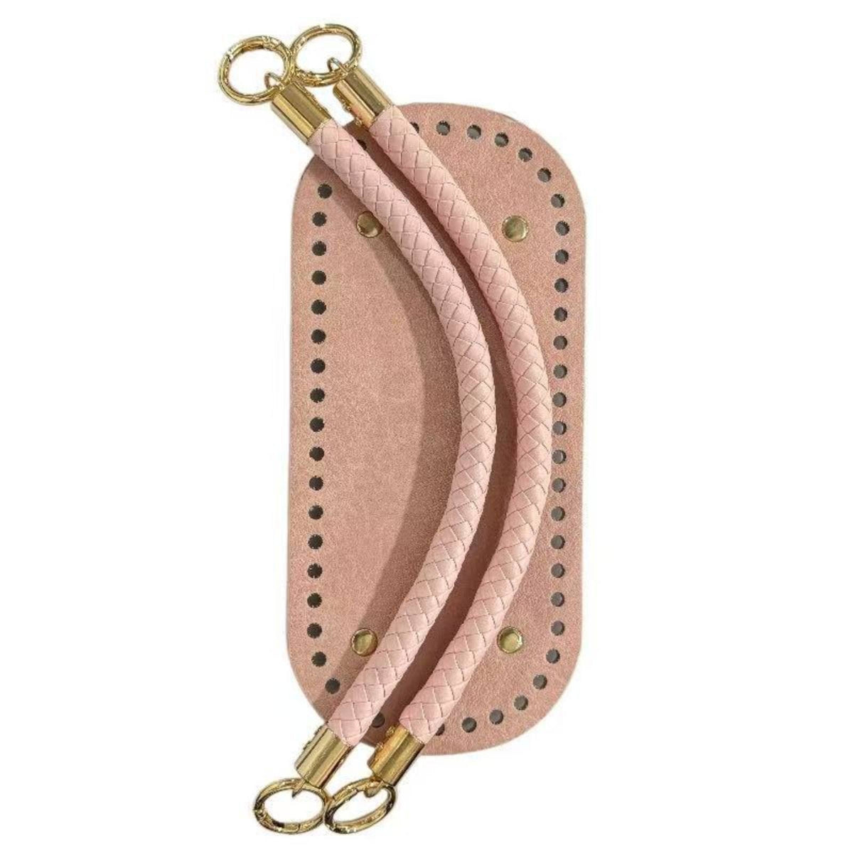 Bag Handle with Base DIY Bag Bottom Panel Perforated for Crafters