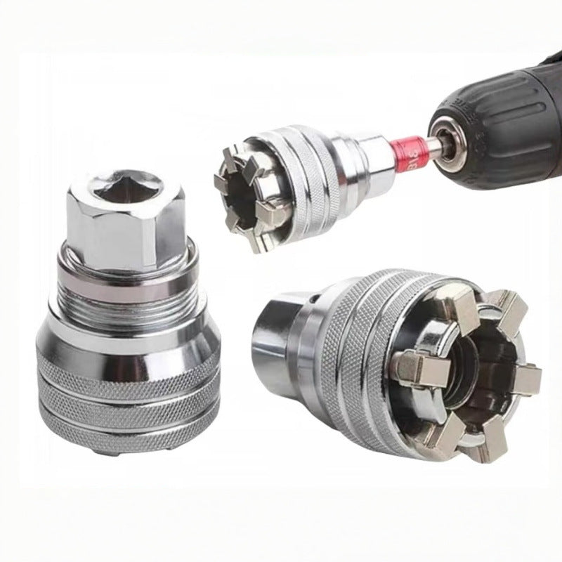 10-19mm Hex Magic Socket Cross-Border New Adjustable Multi-Function Conversion Magic Socket