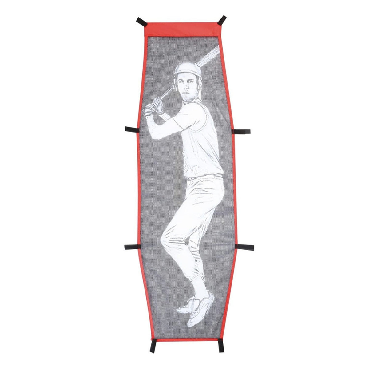 Strike Zones Target with Straps Rectangular Pitching Target Cloth Easy to Install for Softball Athletes