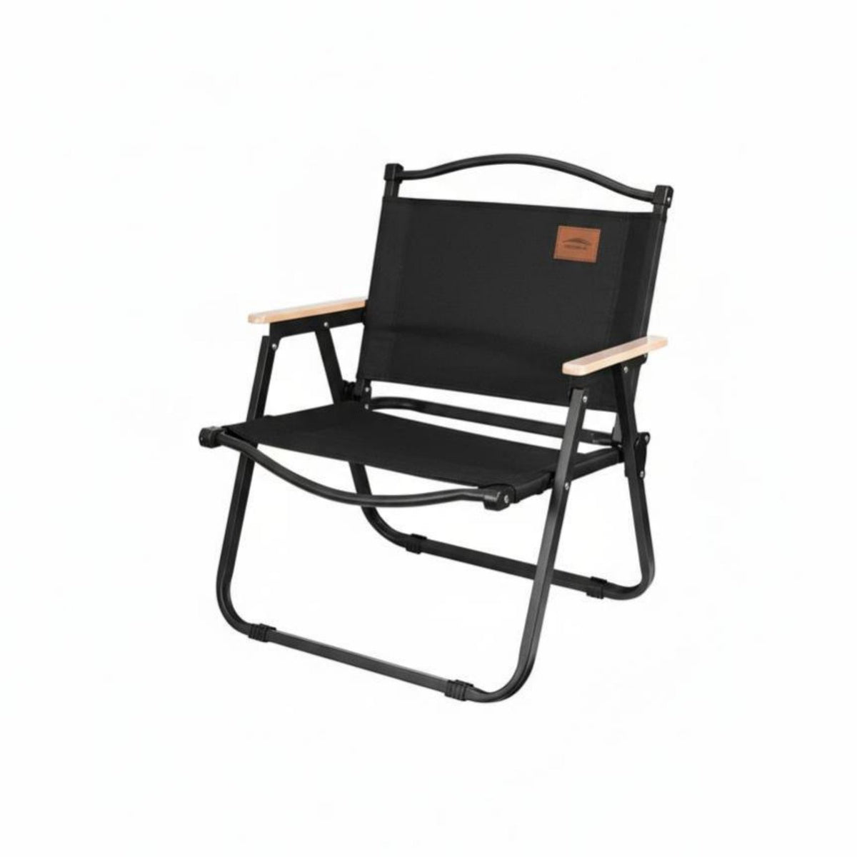 space-saving Folding Lowcontour Camp Chair Foldable Camping Equipment with rearrest Portable Seat Lightweight for Campers, Beachand travelers, Concert and travelers