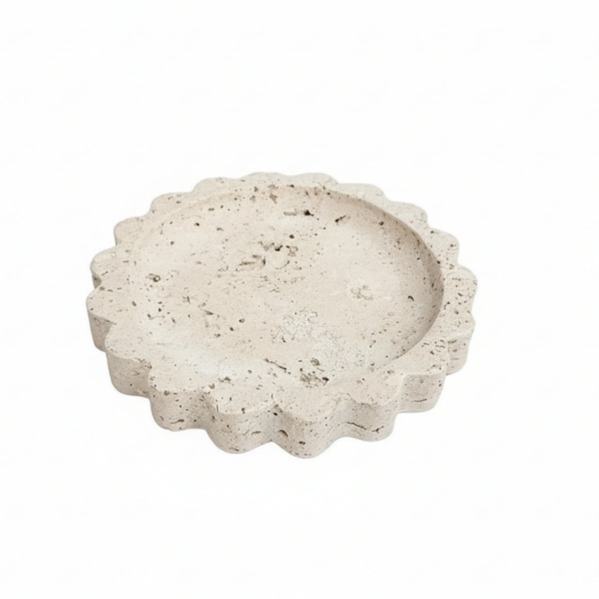 Stone Tray with Edge Carved for Tabletop, Vanity