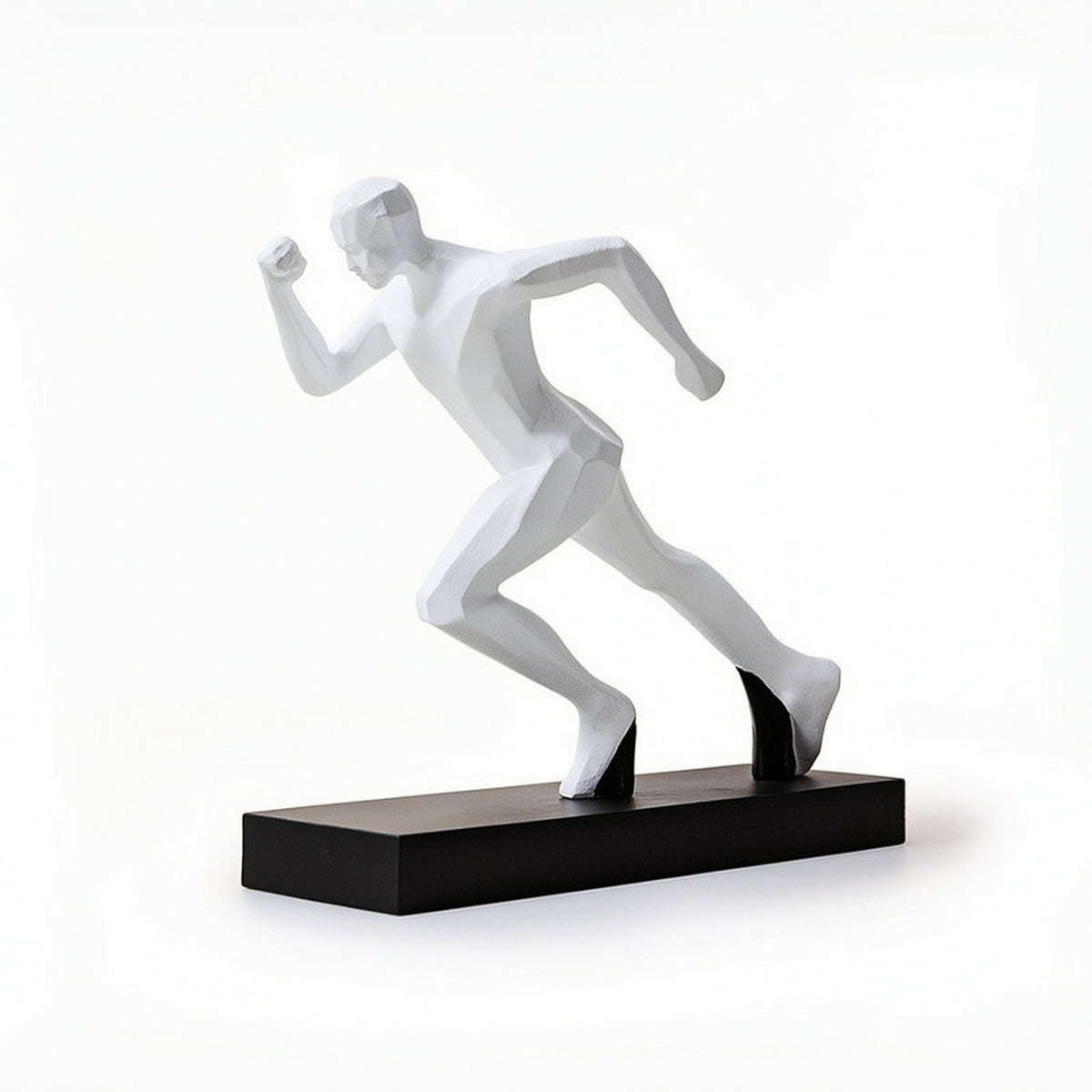 Runner Figurine Modern Runner Statue Resin for Office, Entryway, Runners