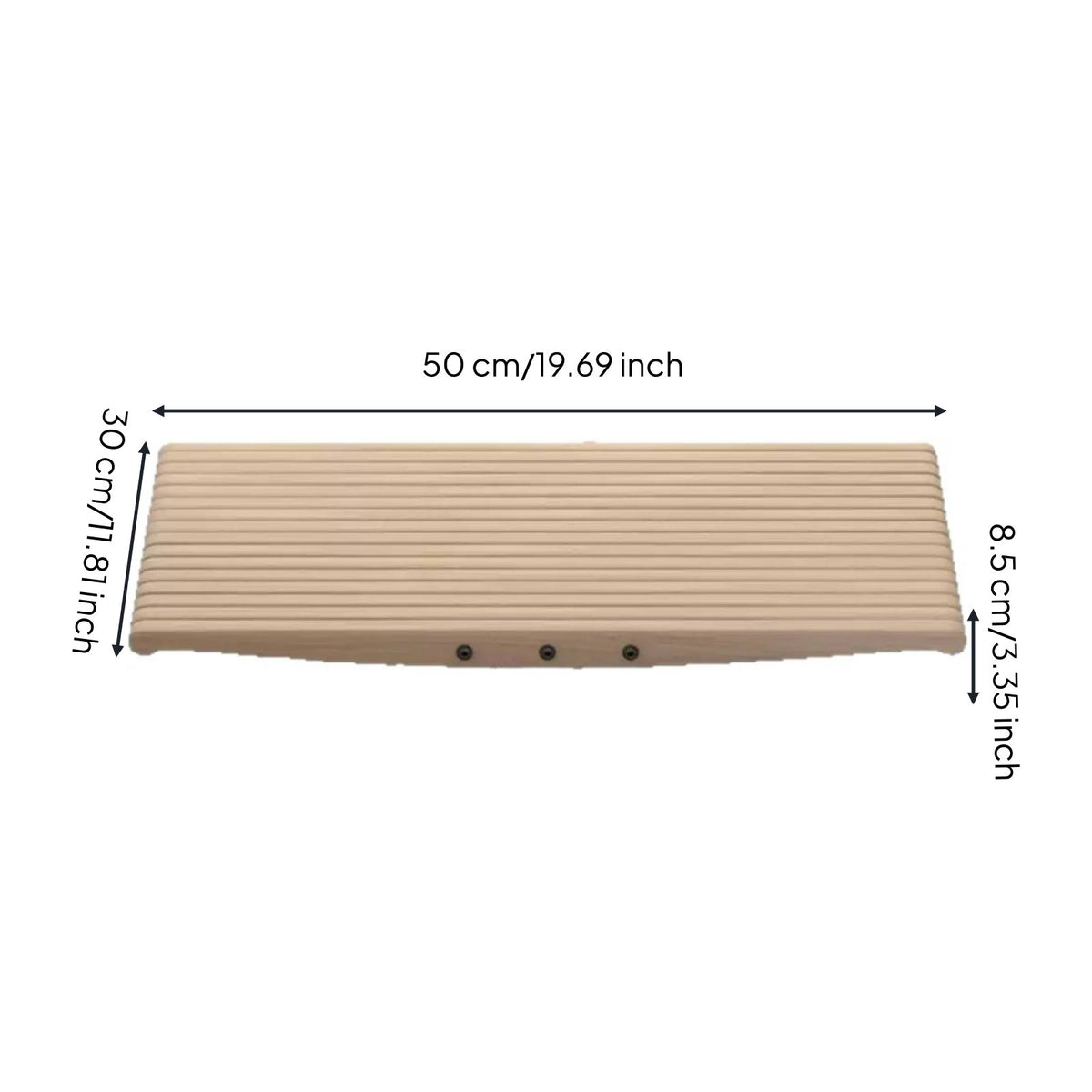 Ankle Training Board Textured Surface Fitness Equipment Space-Saving