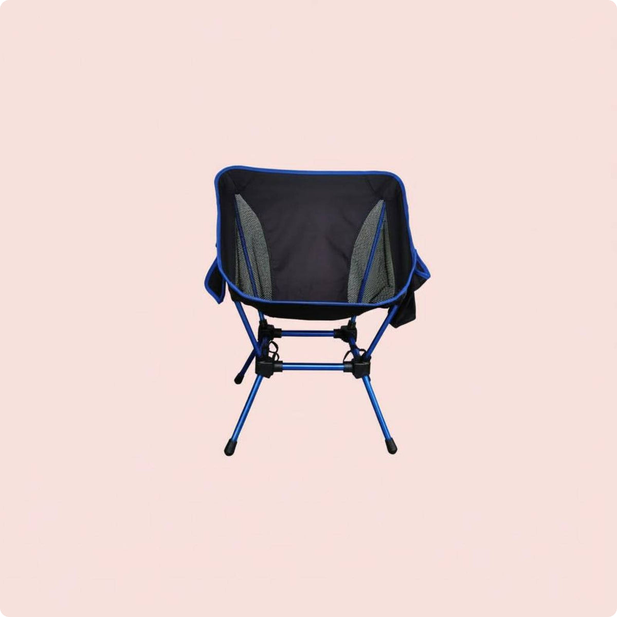 Folding Camp Chair Lightweight Portable Camping Chair Mesh Side Panels