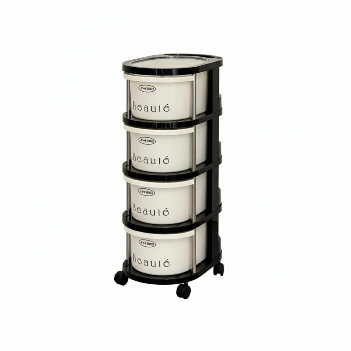 Multi-Tier Organizer with Drawers Mobile & Portable Rolling Multi-Drawer Trolley