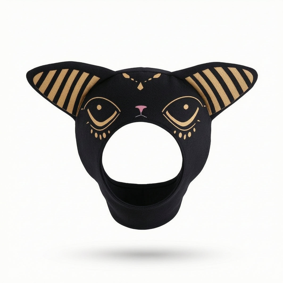 Cat Head Hat Cute Soft Fabric Hood with Ears Soft for Photo Shoots