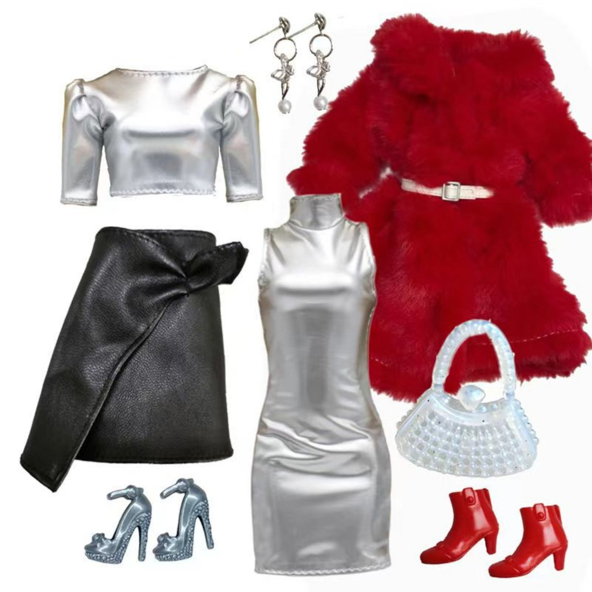 30 Cm Doll Clothes Tailored Apparel Fashionable Dolls for Hobbyists