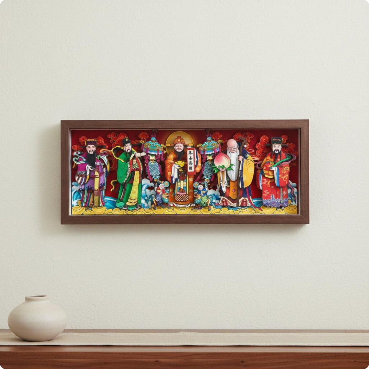 Paper Carving Wall Hanging Layered 3d Paper Art