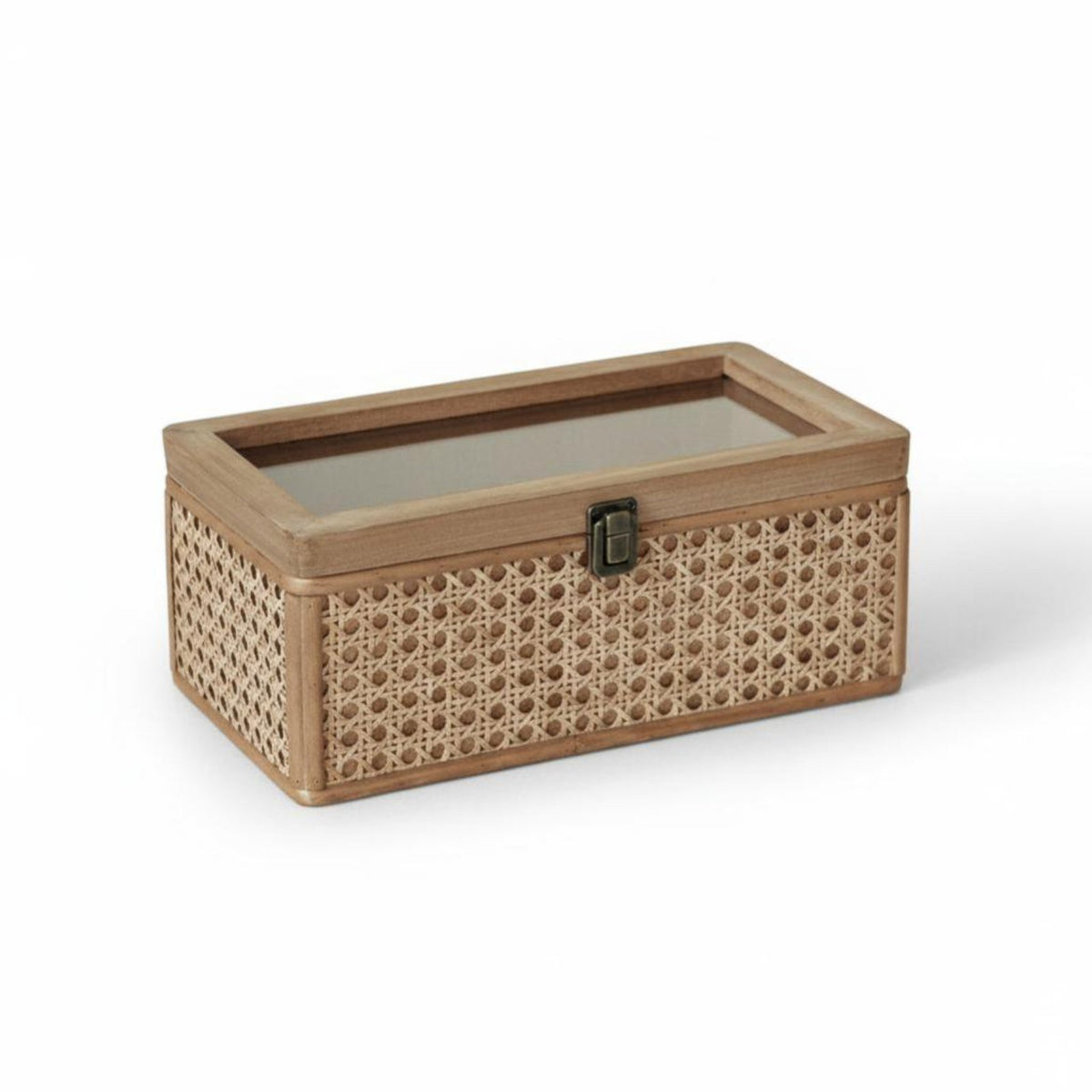 Woven Decorative Box Vintage Design Household Storage Multipurpose for Bedroom