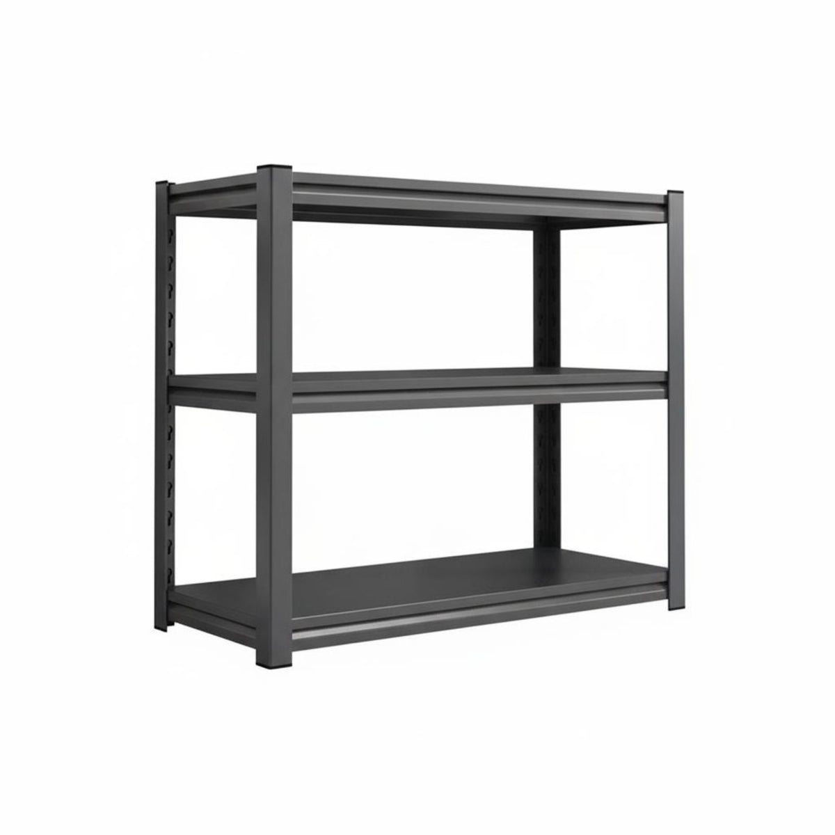 Multi-Layer Storage Shelf Rust-Resistant Freestanding Shelving Unit High Load Capacity Heavy Duty Steel Rack for Warehouse, Balcony, Living Room