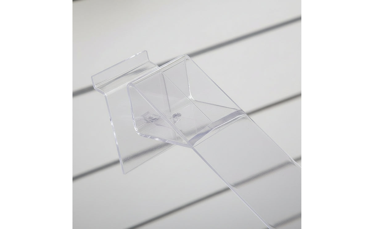 Clear Hanger Board Shoe Shelf | hovering, Wall Shoe Display, for Retail Store