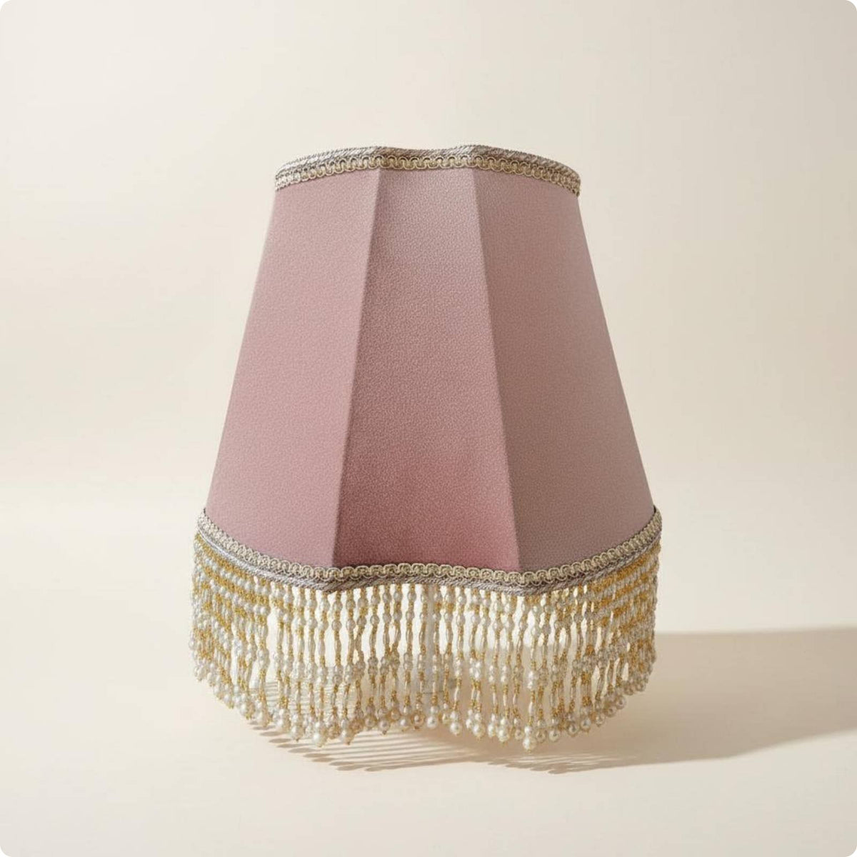 Beaded Tassel Lamp Shade Custom Fit Home Lighting Warm Ambient Warmth for Hotel