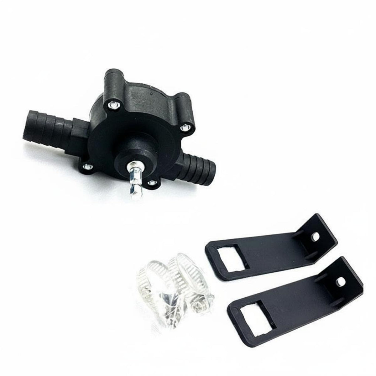 Hand Water Pump High Flow Rate Power Tool Accessory Heavy Duty for Outdoor