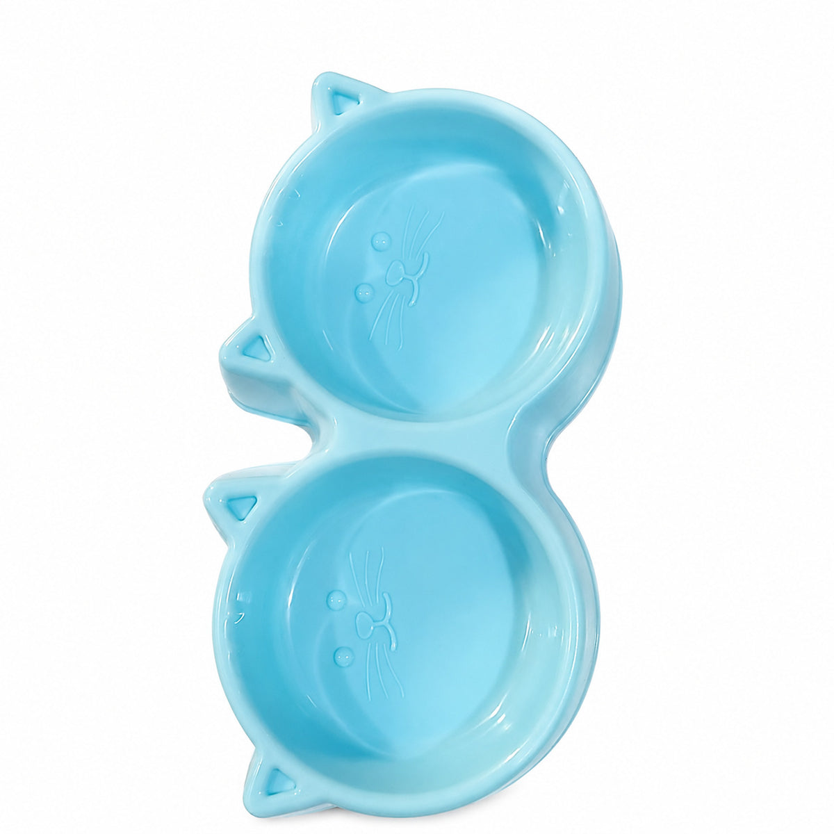 Blue Cat Face Double