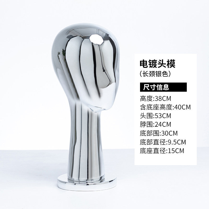 Silver / Long Neck Head