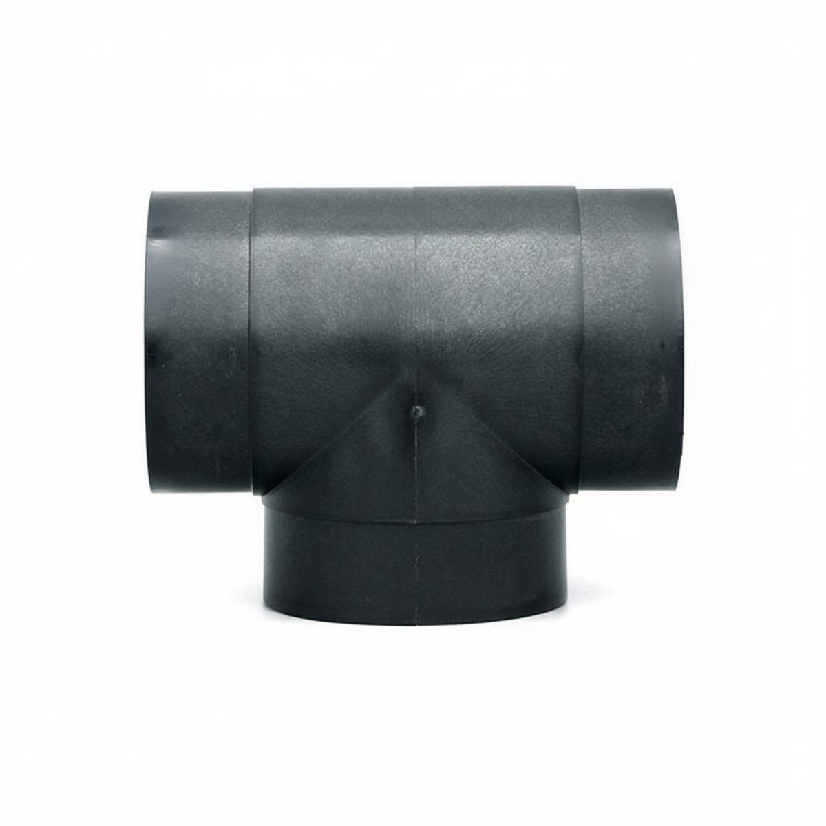 90 Mm Tube Tee Flame-Retardant T Shaped Duct Connector Round Tube Tee Connector