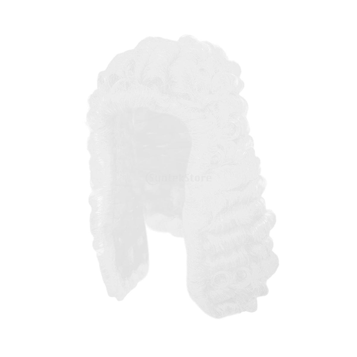 Barrister Hairpiece Curly Judge Hair Easy Styled for Actors