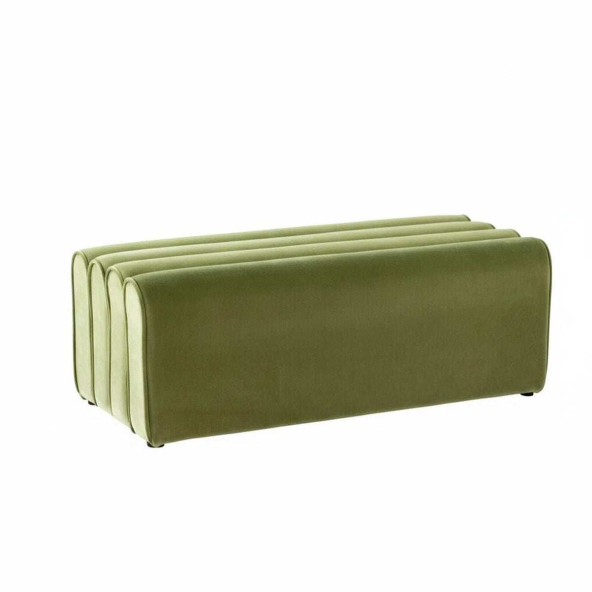 Comfy Crust Bench piece Bench playful Appearance Padded End-of-Bed Seat Creative Design Upholstered Comfort for Renters
