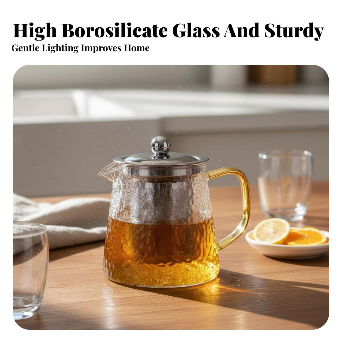 Easy to Clean Teapot Warmer Stand Long-Lasting Candle Teapot Warmer Elegant Design for Home Entertainers, C Remove Ee Drinkers, Remove Ice