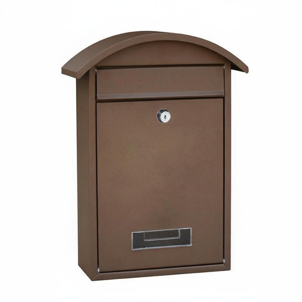 Metal Mailbox Decorative Outdoor Mail Box Powder-Coat Finish Wall Mailbox for Garden