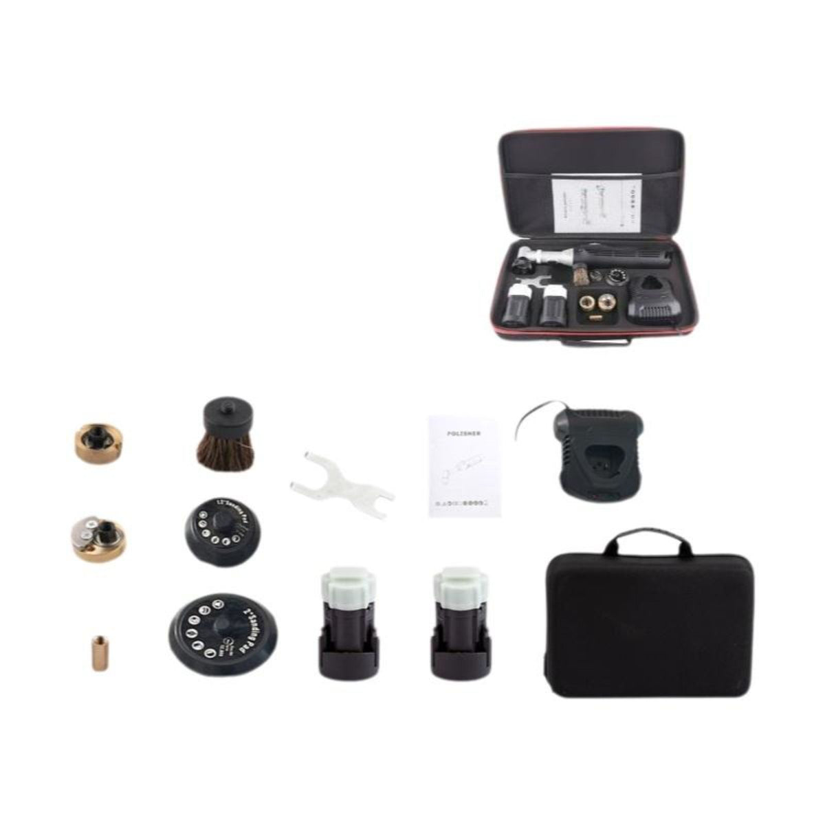 Cordless car polisher for detailing