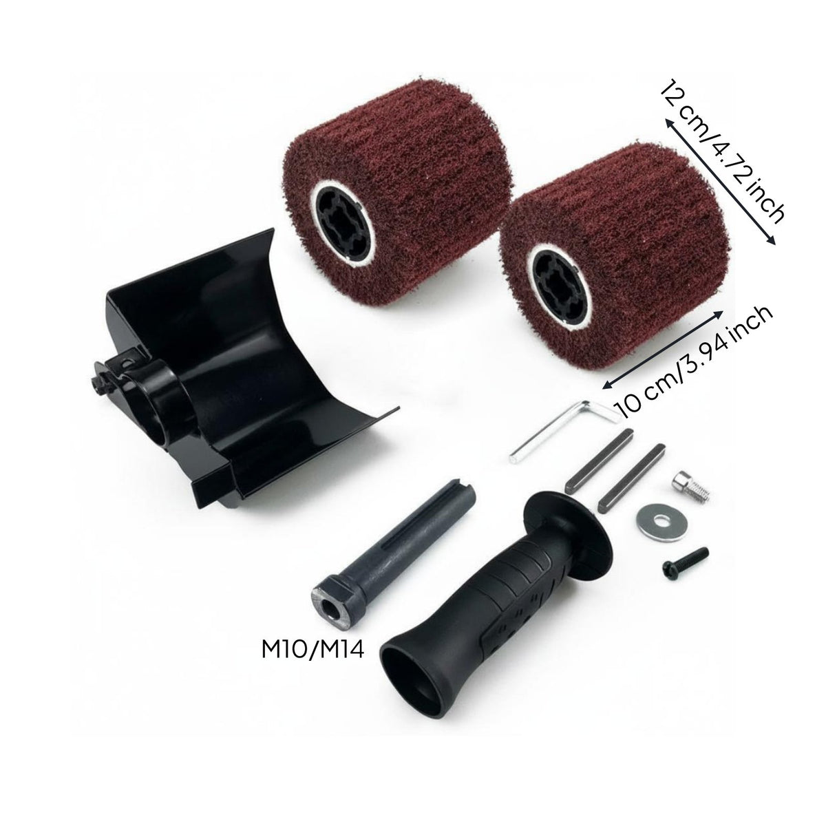 Wire Drawing Wheel Multi-Function Wire Drawing Polishing Wheel for Metalworking