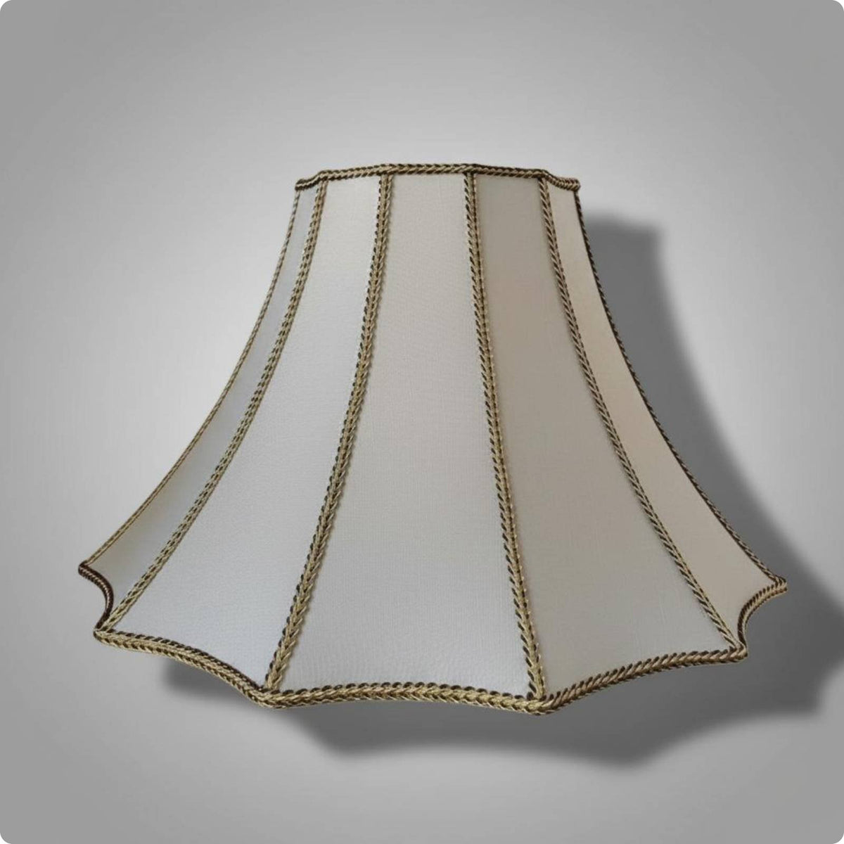 Wavy Cloth Shade Decorative Handmade Lamp Shade Tailored Fit for Hotel Lobby