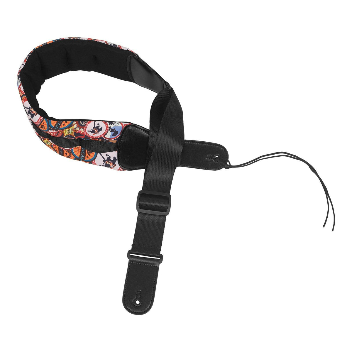 Wide Padded Instrument Strap Non-Slip Adjustable Guitar Stable Strap Music Fit Accessory