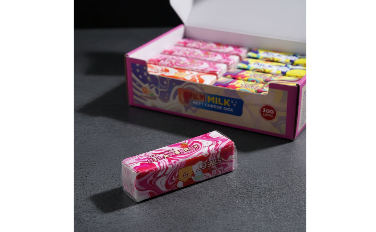 12 Pieces Individually Wrapped Butter Stick Squishy Soft Squishy Butter Stick Satisfying Slow Rebound Toy Calming for Children, Students, Office, Classroom, Desk