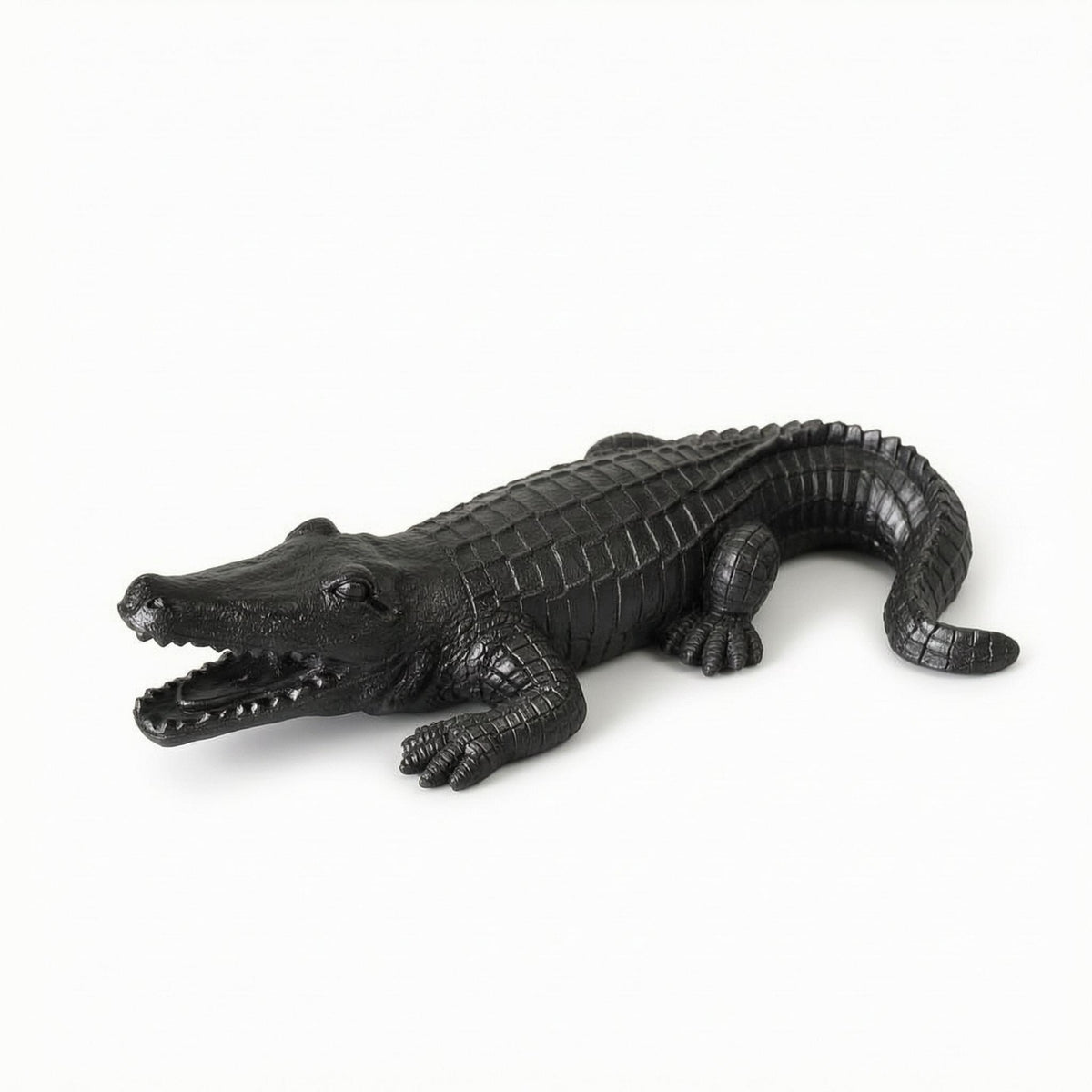 Reclining Ornament Detailed Scale Texture Resin Statue
