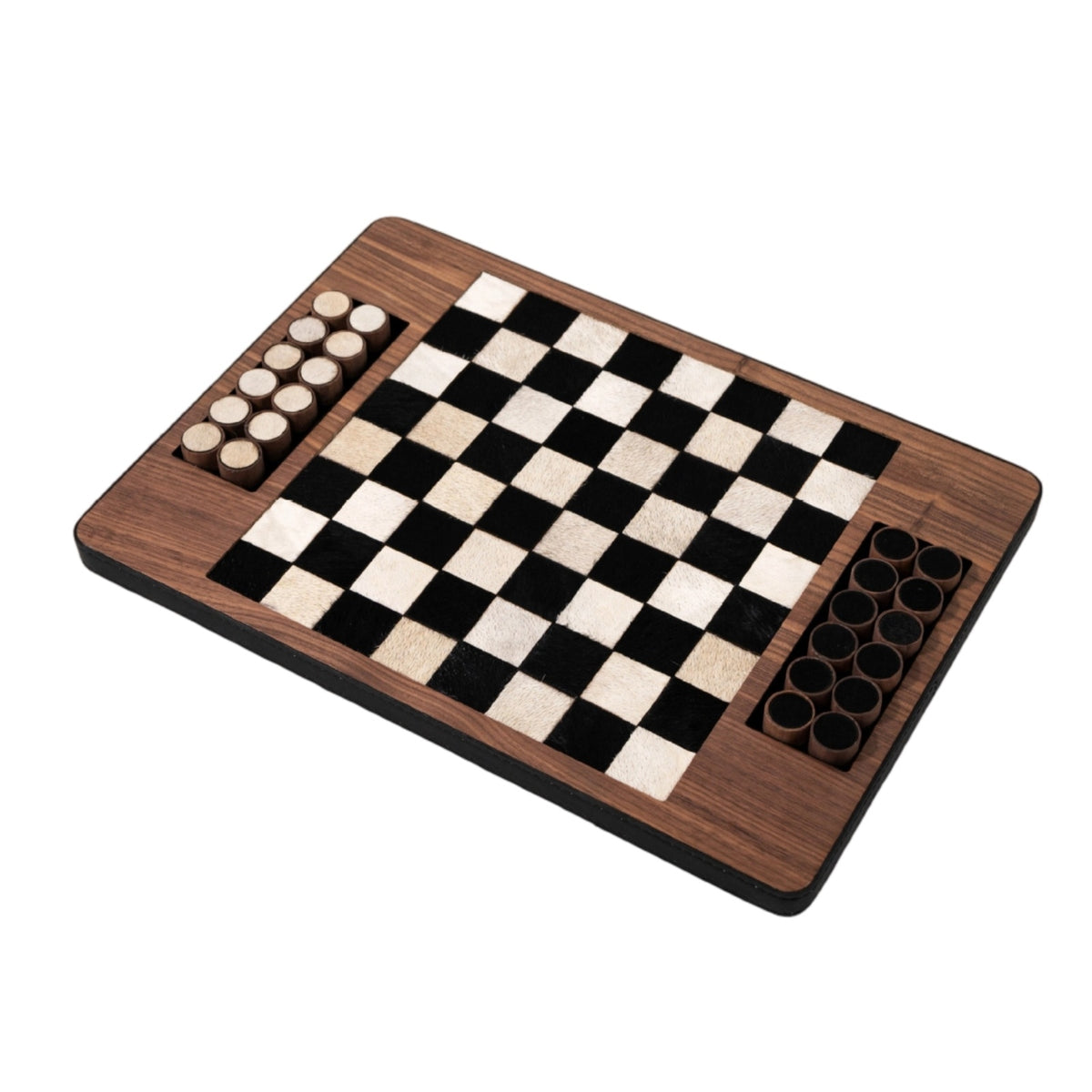 Horsehair Chessboard Checkered Chess Board Ornament Long-Lasting for Office