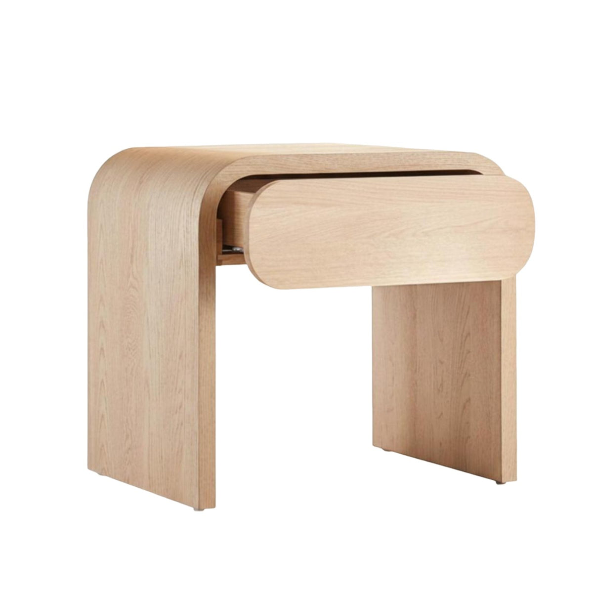 Multi-Drawer Nightstand with Shelf Minimalist Look for Bedroom, Renters, Parents
