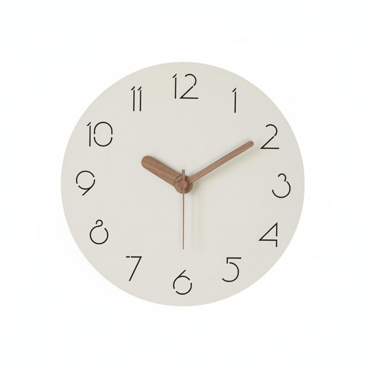 Silent Quartz Wall Clock Non-Ticking Modern Minimalist Clock Easy to Read