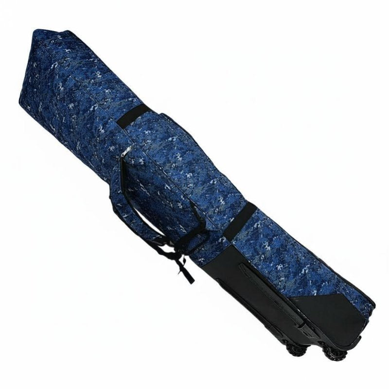 Wheeled Snowboard Bag, Ski Equipment Bag, dual-use, Large Capacity, navy